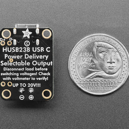 Adafruit USB Type C Power Delivery Dummy - I2C or Switchable - HUSB238