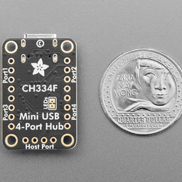 Adafruit CH334F Mini 4-Port USB Hub Breakout