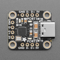 Adafruit CH334F Mini 2-Port USB Hub Breakout