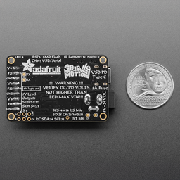 Adafruit Sparkle Motion - All-In-One WLED and xLights Board