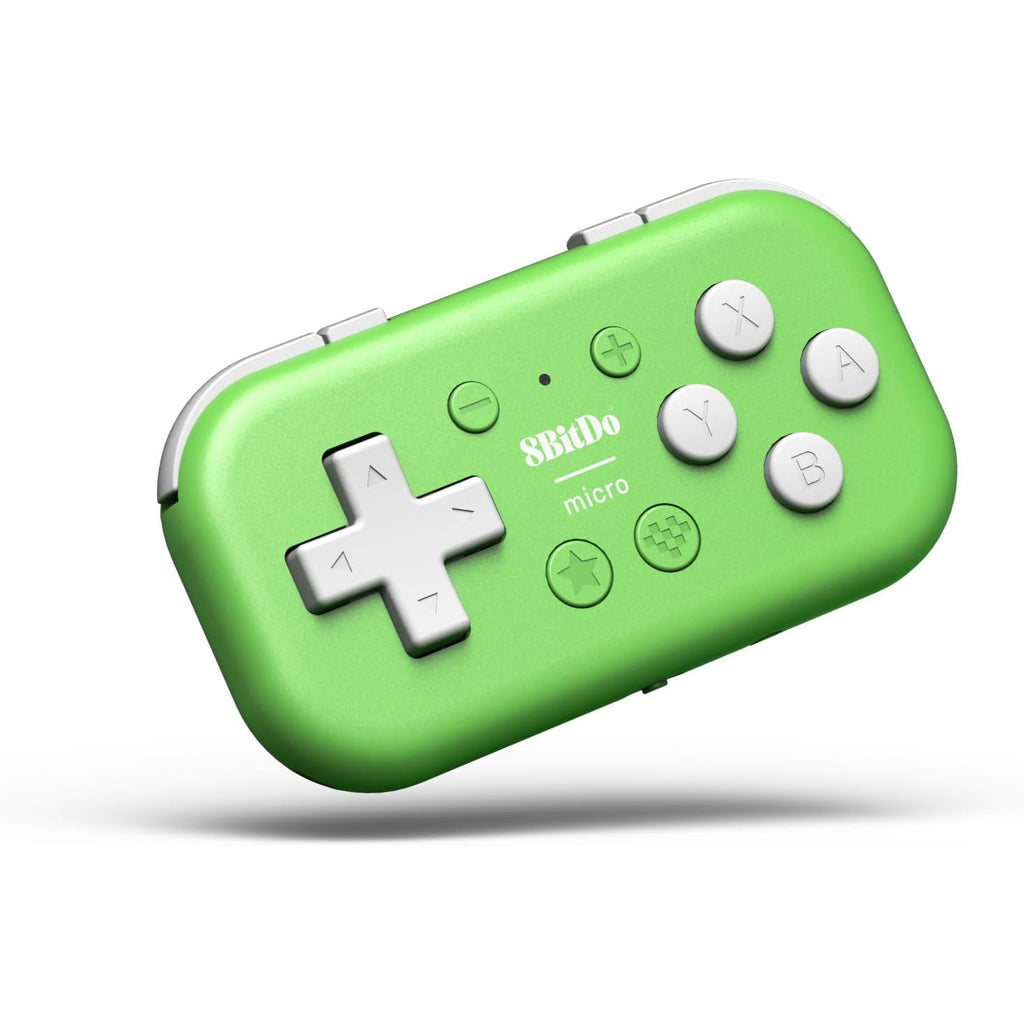 8BitDo Micro Bluetooth Gamepad - A pocket-sized Bluetooth controller. Compatible with Raspberry Pi, Switch, Windows, and, iOS &amp; Android.