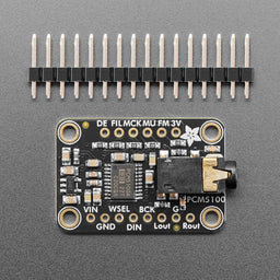 Adafruit PCM5100 I2S DAC with Line Level Output - 100dB SNR