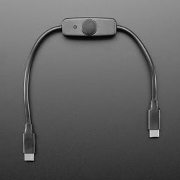 USB Type C Sync Data Cable with On-Off Switch - 28cm long