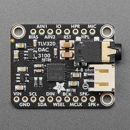 Adafruit TLV320DAC3100 - I2S DAC with Headphone and Speaker Out