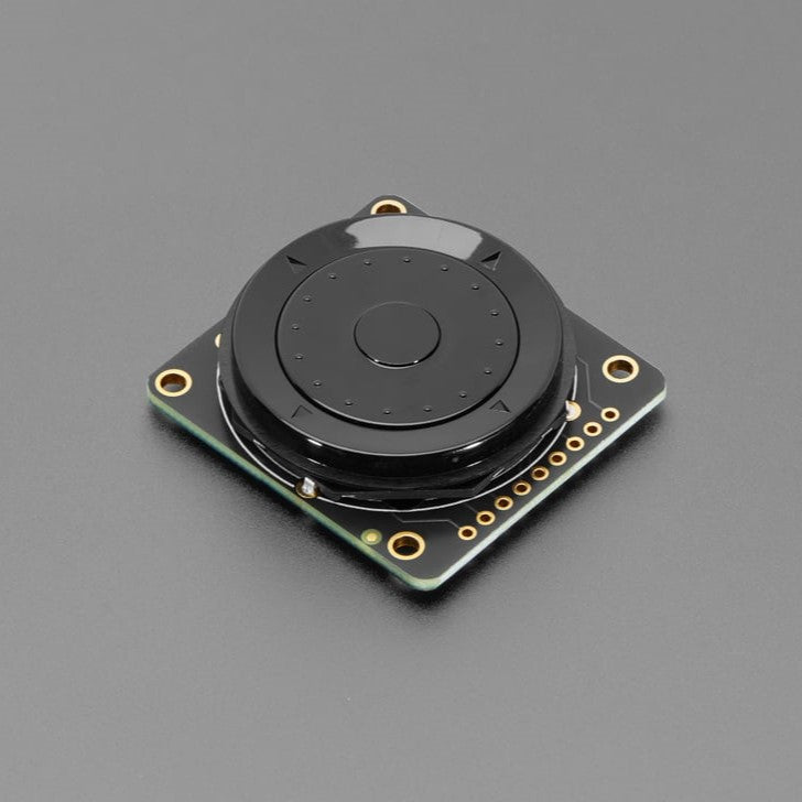 Adafruit ANO Rotary Navigation Encoder Breakout with Pre-Soldered Encoder - This pre-soldered breakout lets you add a funky ANO rotary encoder wheel to your project.