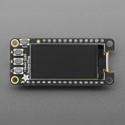 Assembled Adafruit FeatherWing OLED - 128x64 OLED Add-on - STEMMA QT / Qwiic