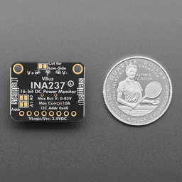 Adafruit INA237 85V 10A 16-bit DC Current Voltage Power Monitor - STEMMA QT