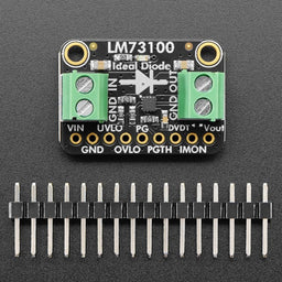Adafruit LM73100 23V 5A Max Ideal Diode Breakout