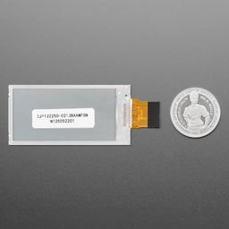2.13" 250x122 Monochrome or Gray eInk / ePaper - Bare Display - SSD1680Z