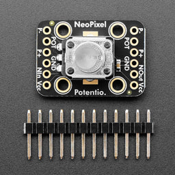Adafruit NeoPot - Clear Shaft Potentiometer with RGB NeoPixel