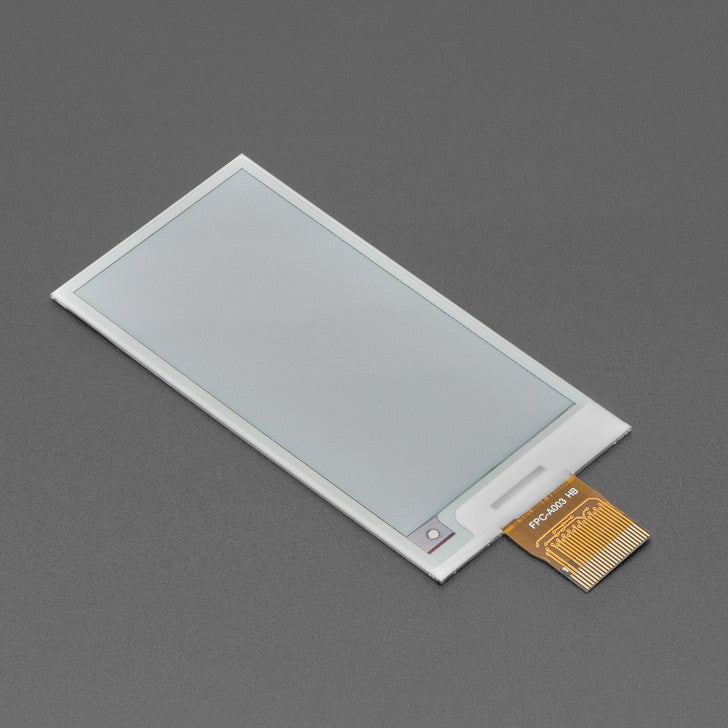 2.66" 296x152 Tri-Color Red / Black / White EInk - Bare Display - SSD1680Z - For folks who want to DIY their own E-Ink setups, this is a 2.66" 296x152 Tri-Color Red / Black / White EInk - Bare Display - SSD1680Z Chipset.