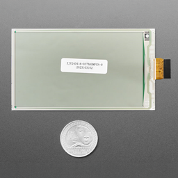 3.7" 416x240 Tri-Color Red / Black / White eInk - Bare Display - UC8253