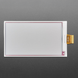3.7" 416x240 Tri-Color Red / Black / White eInk - Bare Display - UC8253