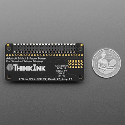 Adafruit E-Ink Bonnet for Raspberry Pi - 24-pin E-Paper Displays
