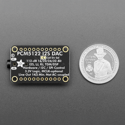 Adafruit PCM5122 I2S DAC with Line Level Output - HW, I2C or SPI