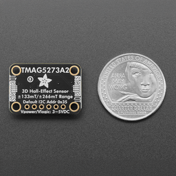 Adafruit TMAG5273 3D Hall Effect Magnetometer Breakout - STEMMA QT