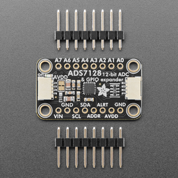 Adafruit ADS7128 8-Channel ADC and GPIO Expander - STEMMA QT / Qwiic