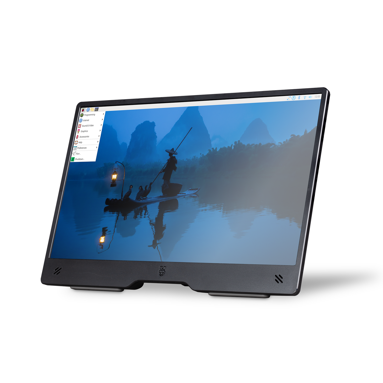 Screen With Integrated Raspberry Pi Raspberry Pi Monitor