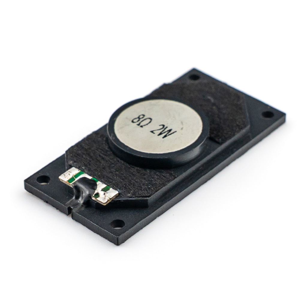 Rectangular Mini Speaker 8Ω (2W) (pack of 10) - A pack of ten compact rectangular speakers, ideal for embedded microcontroller projects.