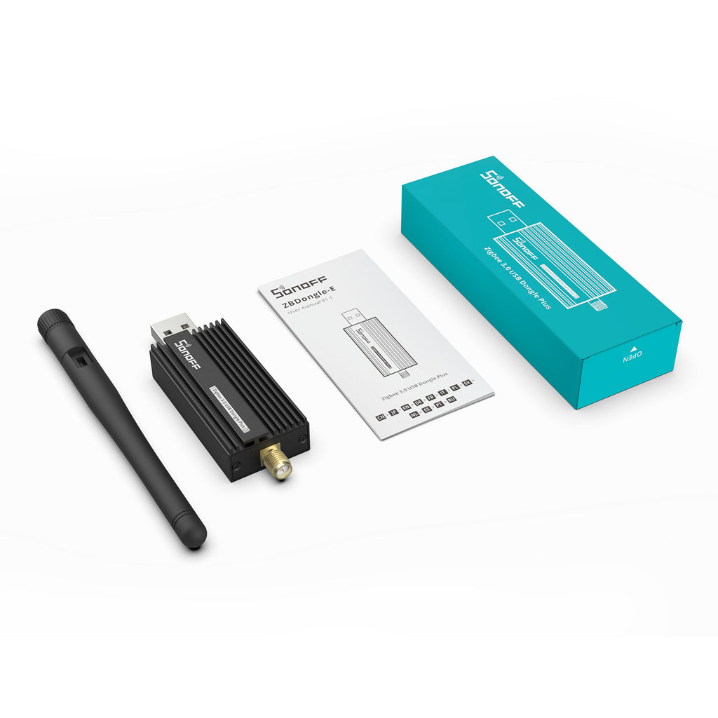 Sonoff Zigbee 3.0 USB Dongle Plus - Your gateway to a smarter, Zigbee-controlled home!