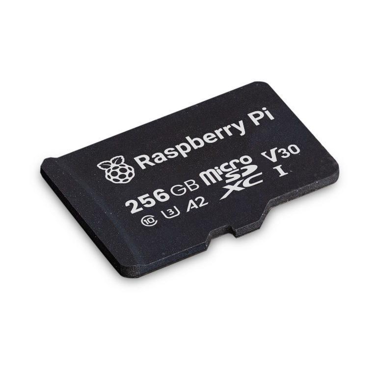 Raspberry Pi 5 Official microSD Card (pre-installed)
