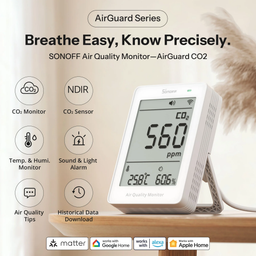 Sonoff AirGuard CO2 Matter Air Quality Monitor