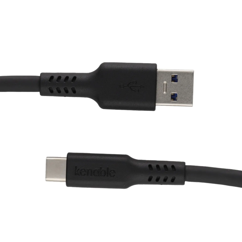 USB-A to USB-C Cable - Quality data-capable USB-A to USB-C cables, available in 1m and 2m lengths.