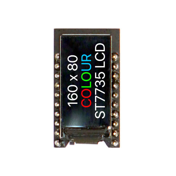 0.96" LCD Display Shield - A 160x80 LCD Colour LCD display shield for TinyPICO, TinyS2, TinyS3 and TinyC6.
