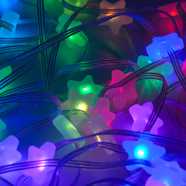 RGB LED Star Wire (10m / 66 stars)