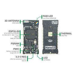 NanoS3 - ESP32-S3 Module