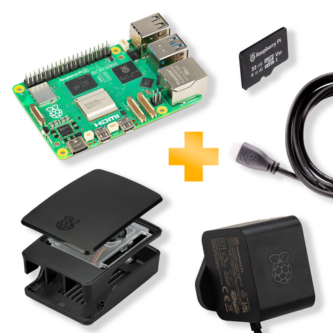 ミニPC Raspberry Pi 5 Starter Kit Raspberry Pi - Multi-functional All-in-one Mini-Computer Kit