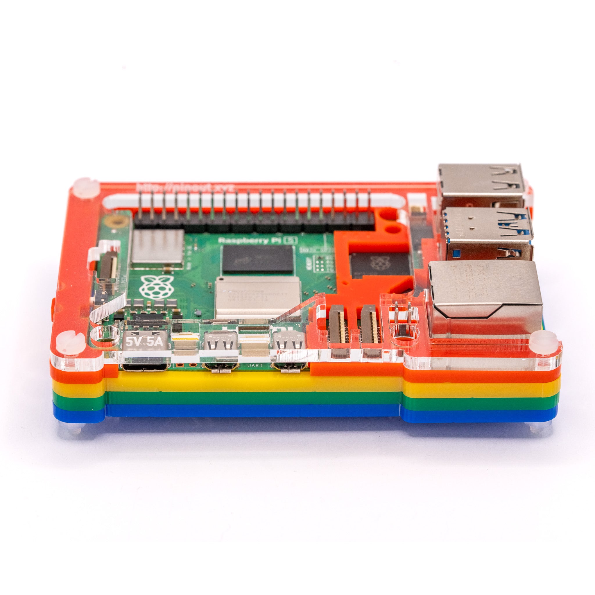 Pibow Coupe 5 (Case for Raspberry Pi 5) - Pimoroni