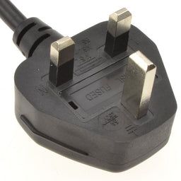 5A Fused Mains Power Cable - UK plug
