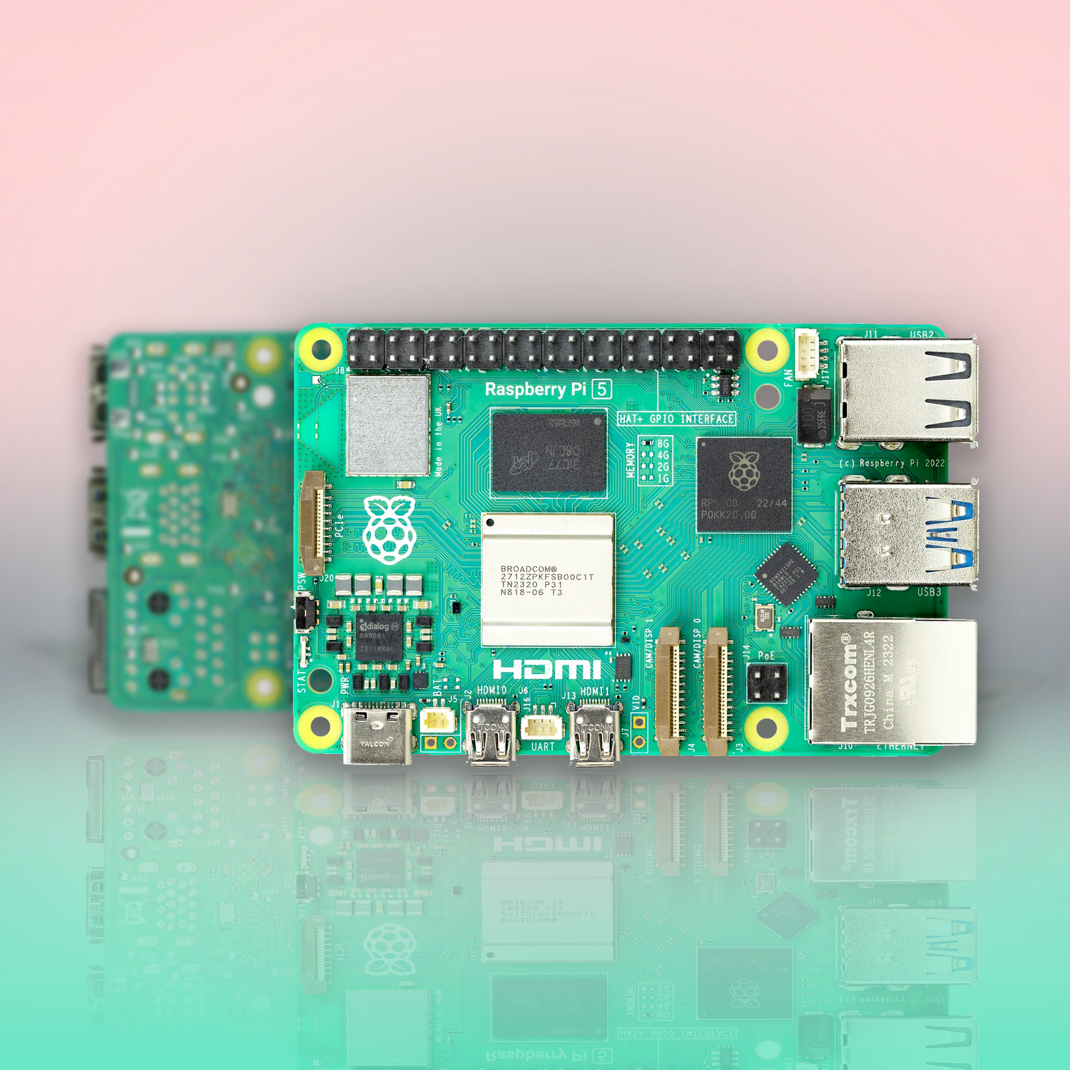 Then Raspberry Pi 5 Raspberry Pi 5