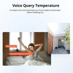 Sonoff Waterproof Zigbee LCD Smart Temperature Humidity Sensor