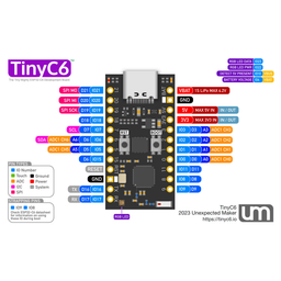 TinyC6 - ESP32-C6 Dev Board with Onboard Antenna