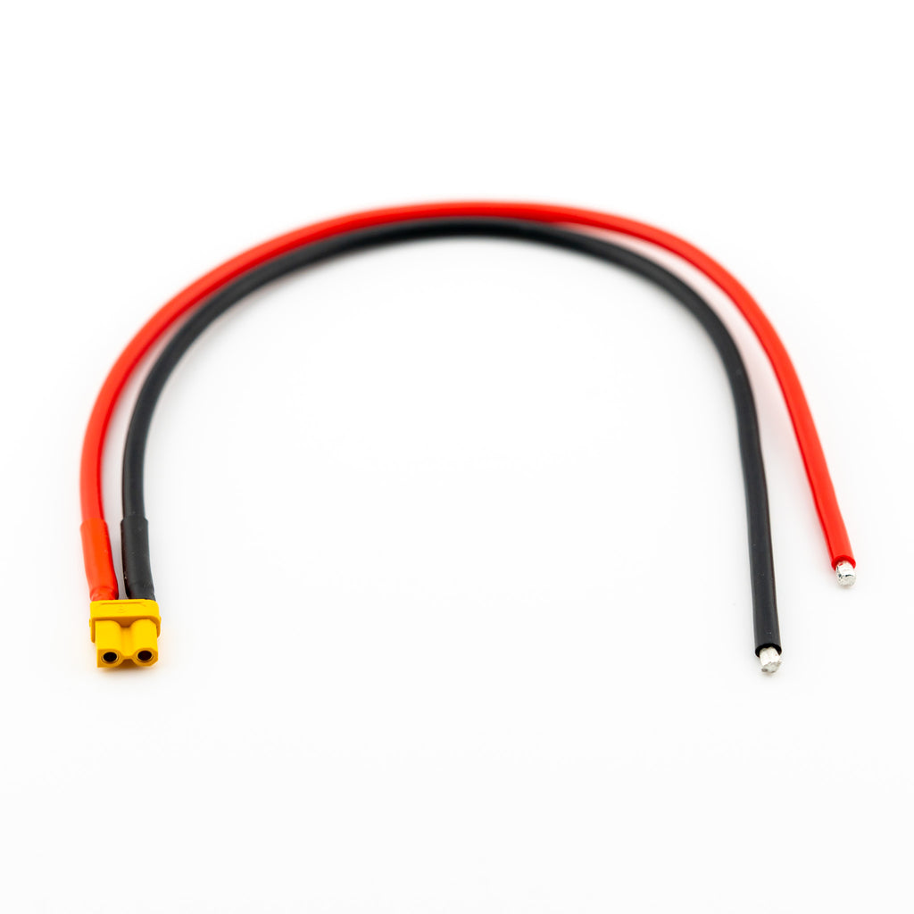 XT30 Adapter Cables - These XT30-compatible cables are great for supplying power to high-power boards like Pimoroni Yukon.