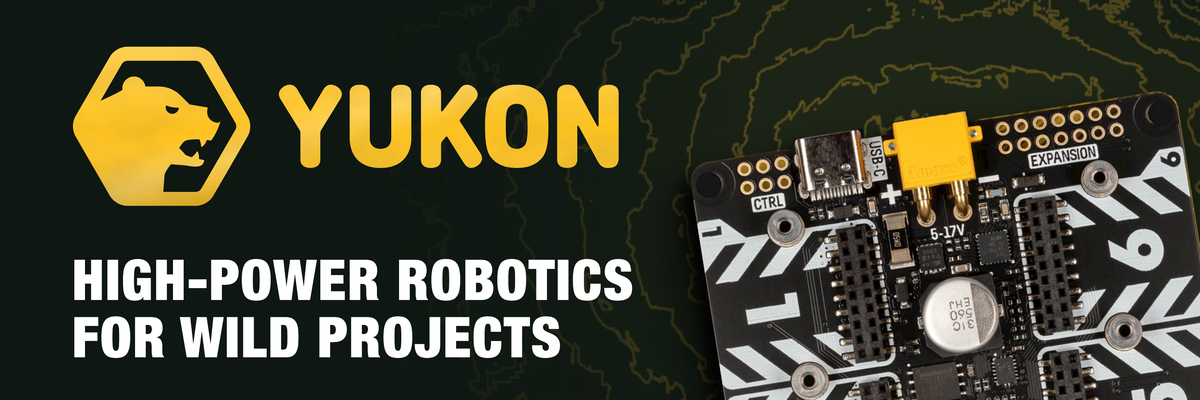 Yukon - High-power robotics for wild projects.