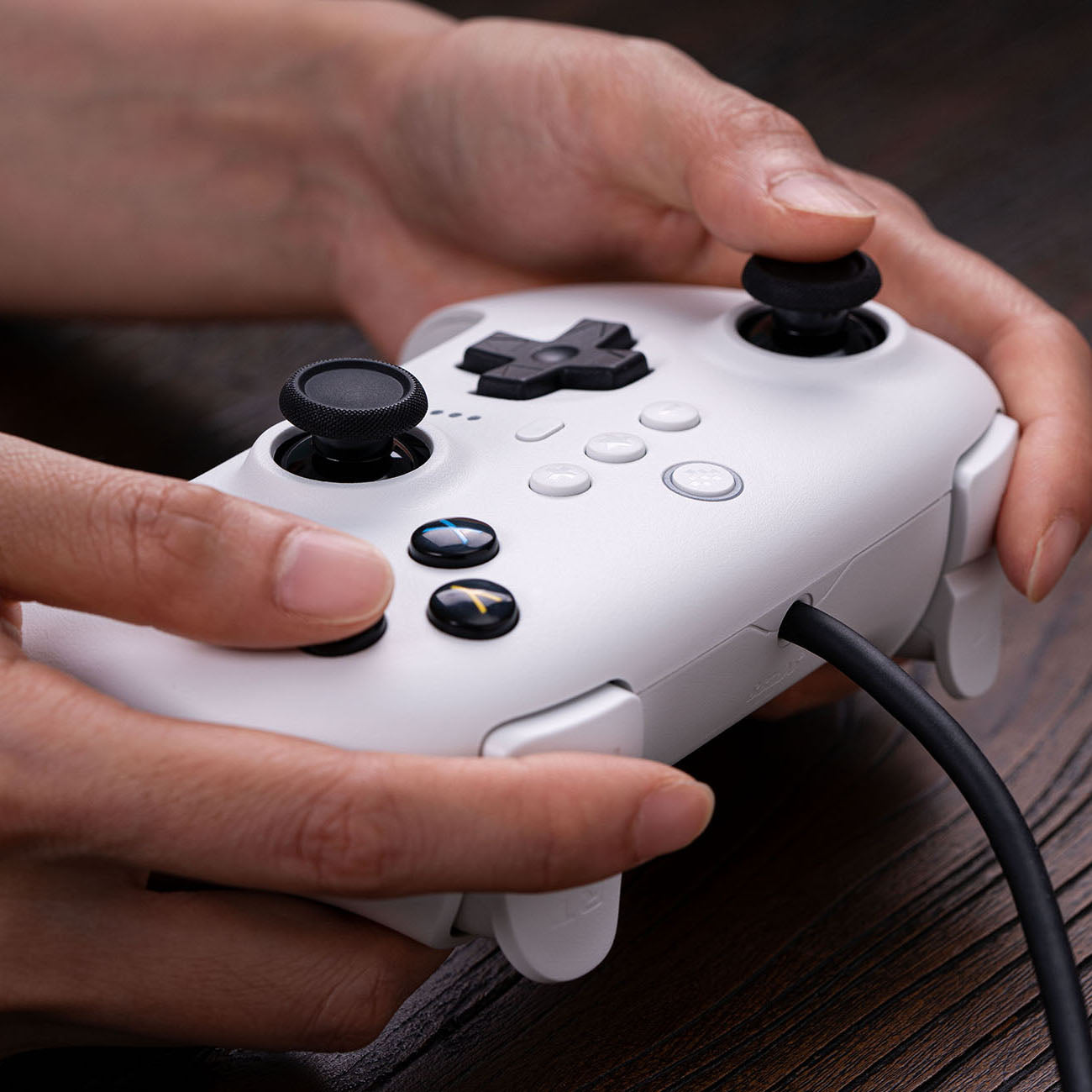 8BitDo Ultimate Wired Controller - White