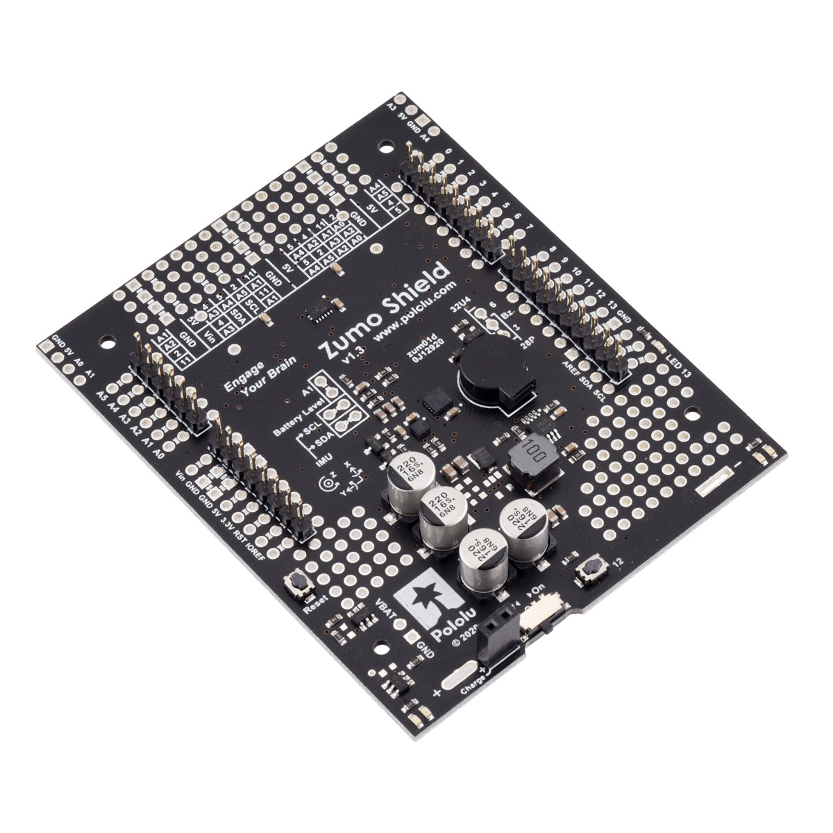 Zumo Shield for Arduino, v1.3