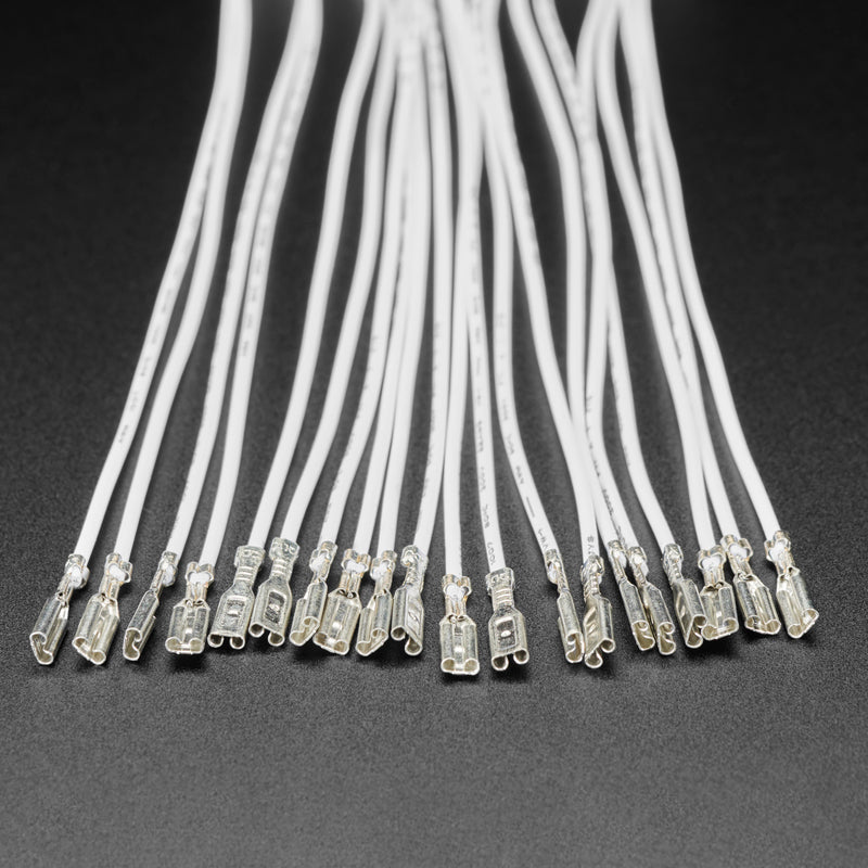 Arcade Button Quick-Connect Wire Pairs - 0.11