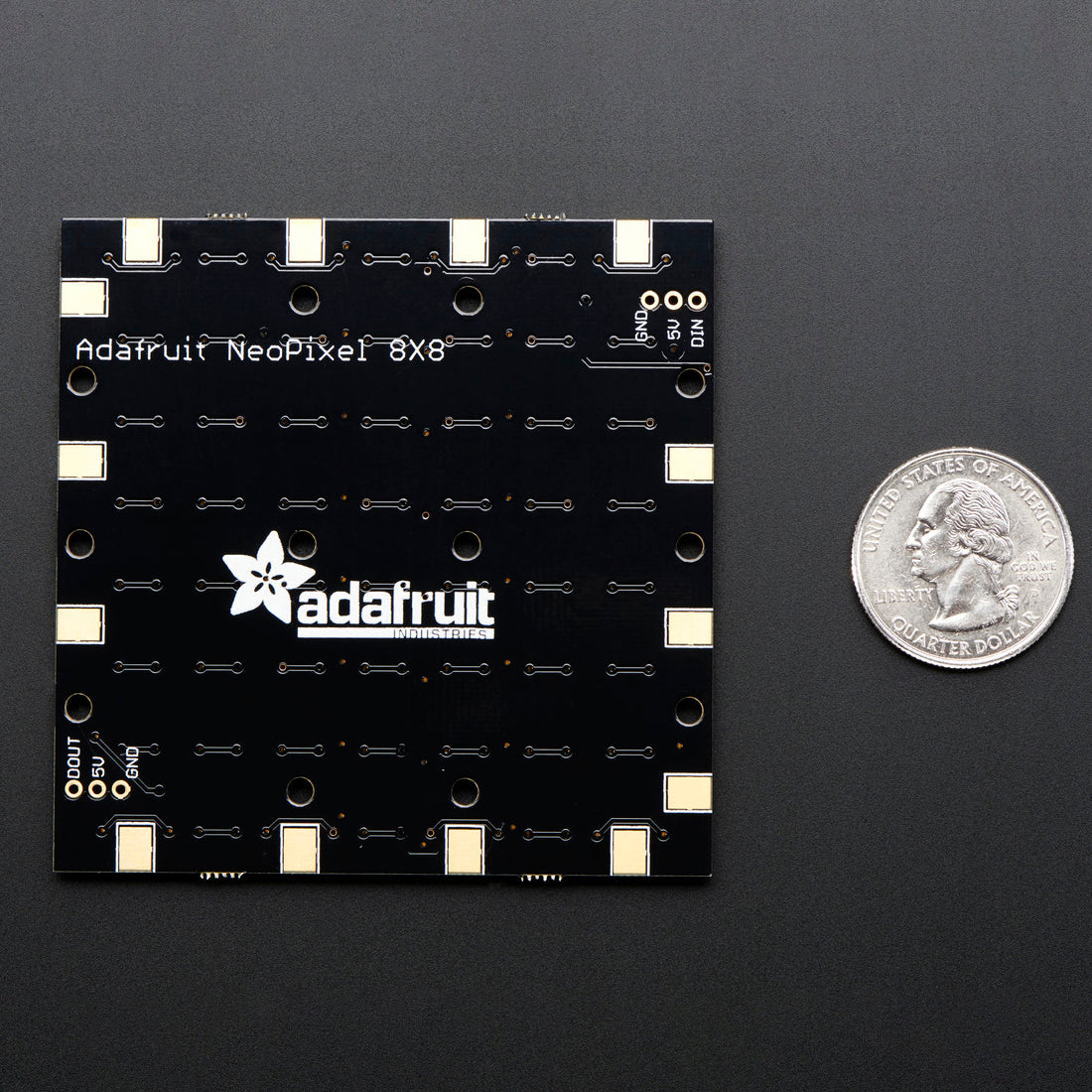 Neopixel Matrix Adafruit NeoPixel NeoMatrix 8x8 - 64 RGB LED Pixel Matrix