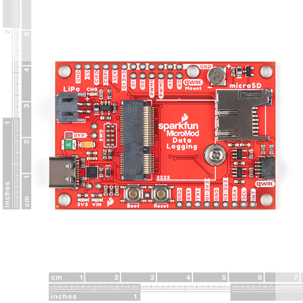 Sparkfun Micromod SparkFun MicroMod Data Logging Carrier Board