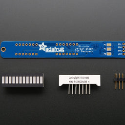 Adafruit Bi-Color (Red/Green) 24-Bar Bargraph w/I2C Backpack Kit
