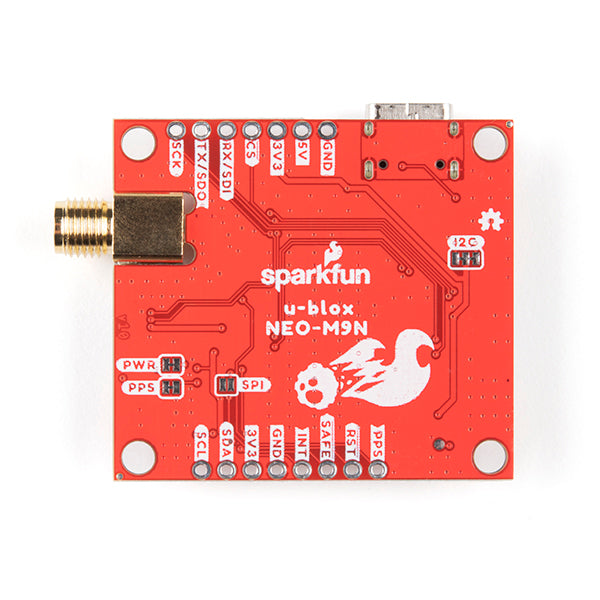 Neo M9n Gps Module With Raspberry Pi SparkFun GPS Breakout - NEO-M9N, SMA (Qwiic)