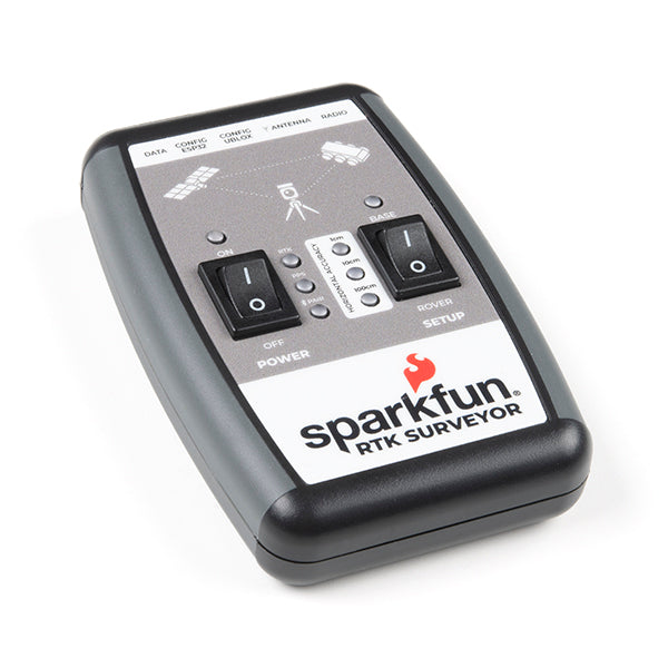 SparkFun RTK Surveyor - The SparkFun RTK Surveyor is an easy to use GNSS receiver for centimeter-level positioning. Perfect for surveying, this preprogrammed device can also be used for autonomous driving, navigation, asset tracking and any other application where there is a clear view of the sky.