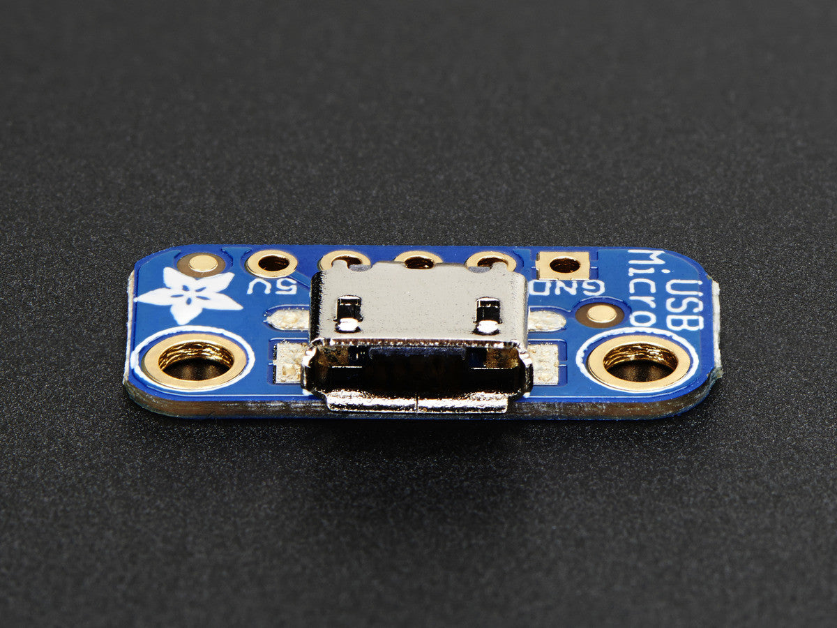 Adafruit USB Micro-B Breakout Board