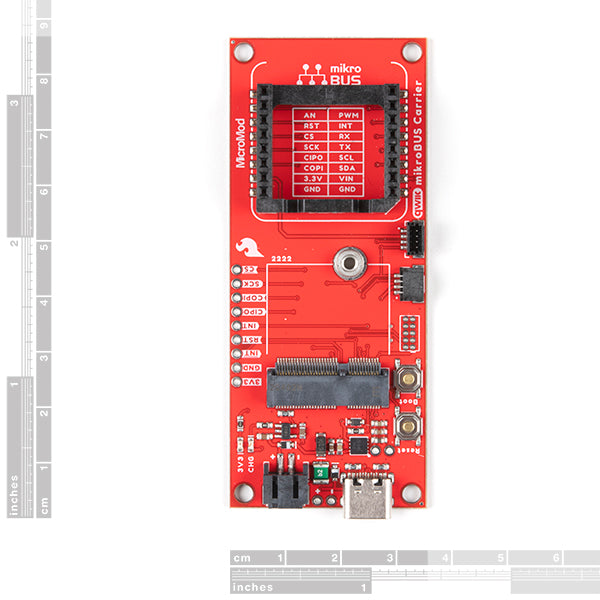 Sparkfun Micromod SparkFun MicroMod mikroBUS Carrier Board
