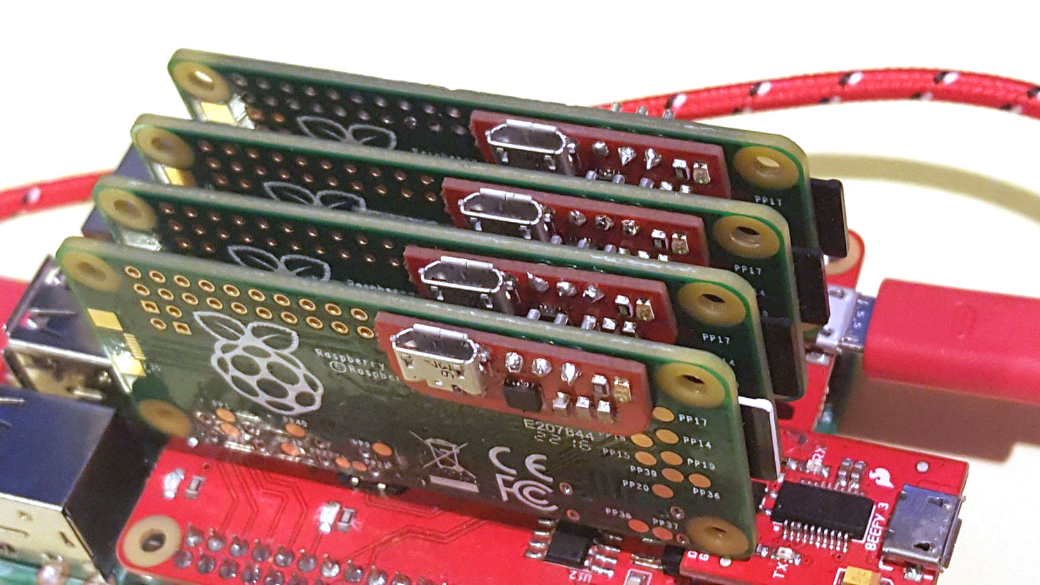 Solderless Serial to USB adapter for Raspberry Pi Zero