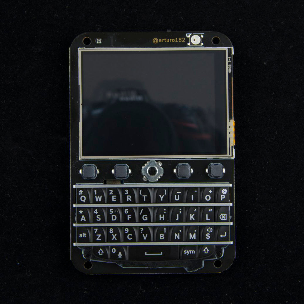 Keyboard FeatherWing QWERTY Keyboard + 2.6" LCD